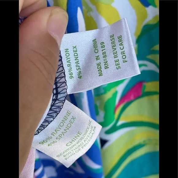 Lilly Pulitzer Fleur Dress XS - Picture 6 of 7